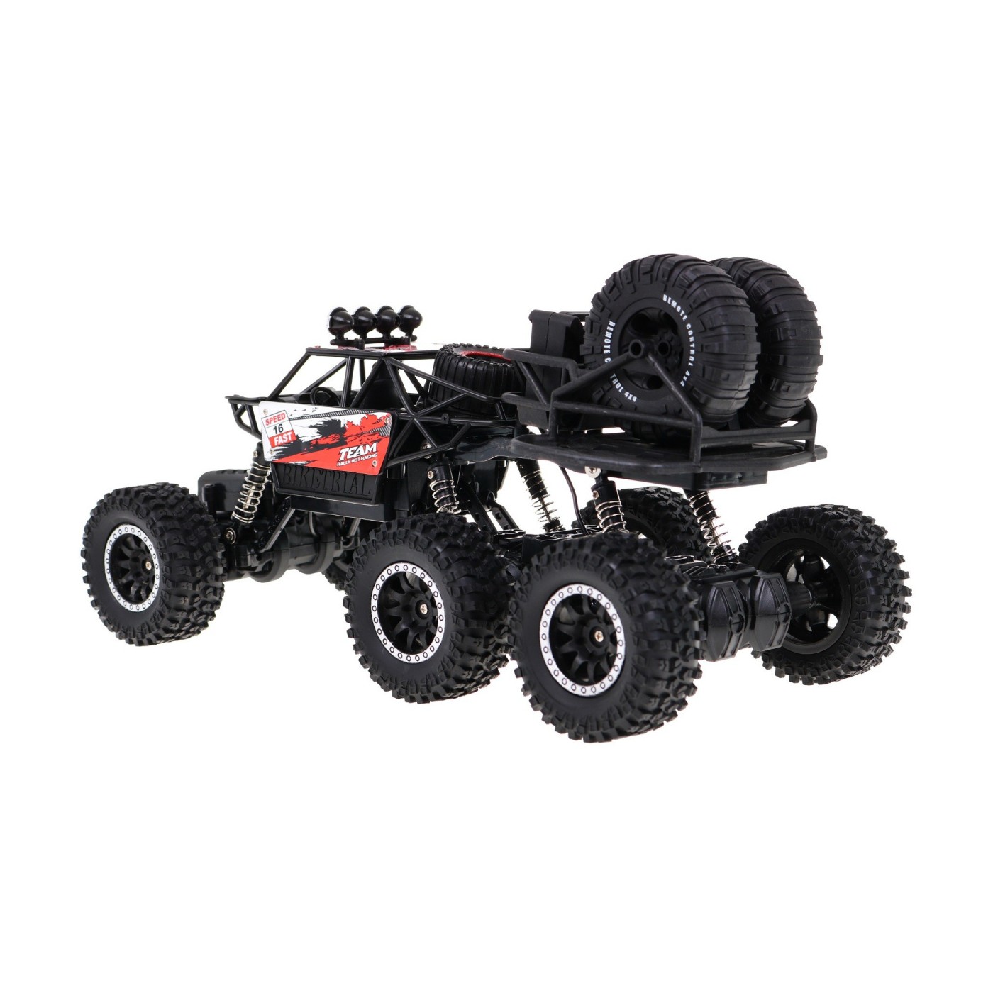 Crawler High Kids 8+ Dálkové ovládání Model 1:14 Naped 6x6 + Náhradní Kola