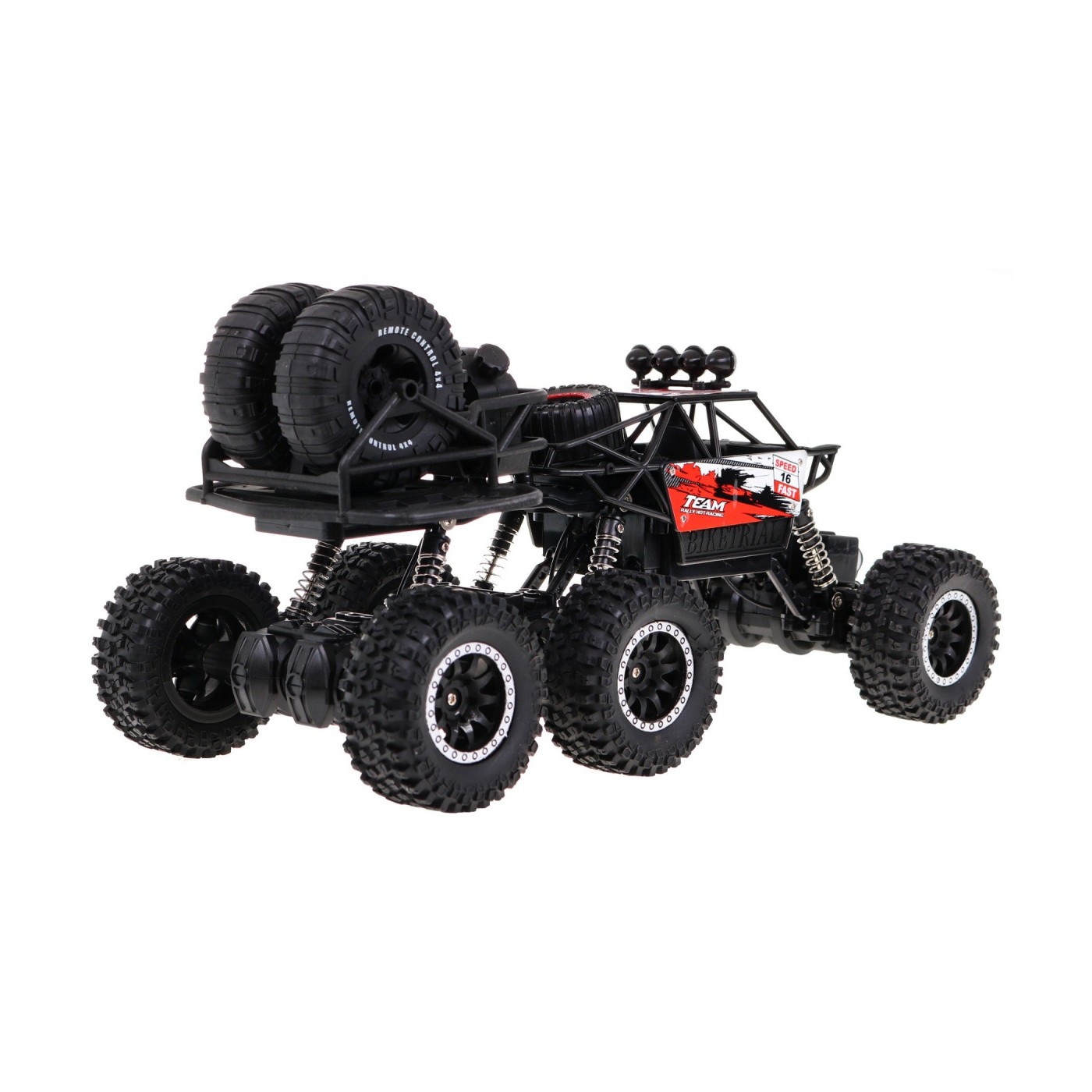Crawler High Kids 8+ Dálkové ovládání Model 1:14 Naped 6x6 + Náhradní Kola