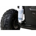 Buggy ATV Strong Racing pro 2 děti Zelená bezkartáčová motorová nafouknutá kola Audio LED