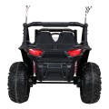 Buggy Racer Kids červená Driven 4x4 Dálkové ovládání Pomalý start kufr EVA LED MP3