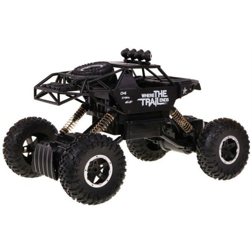 Auto 1 14 Kovový pásový 4x4 Lazik R C 2 4G Černý