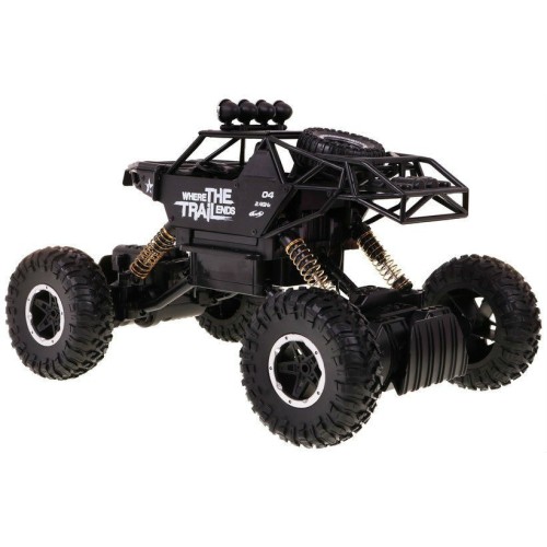 Auto 1 14 Kovový pásový 4x4 Lazik R C 2 4G Černý