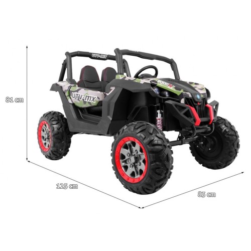 Buggy SuperStar Kids Moro + MP4 + Naped 4x4 dálkové ovládání kufr LED zámek na dveře