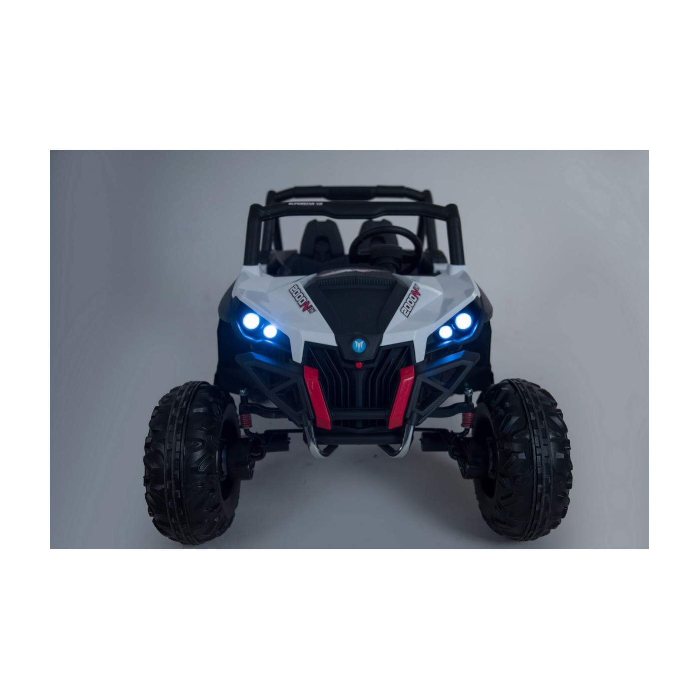 Buggy SuperStar 4x4 Vozidlo Bílá