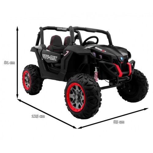 Buggy SuperStar 4x4 vozidlo černé