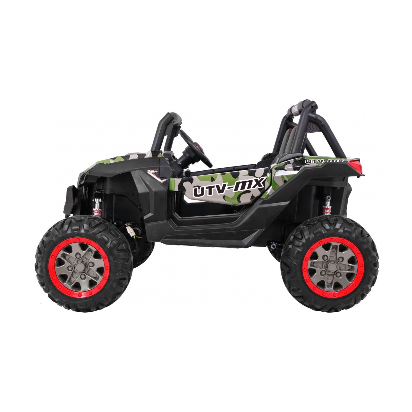 Buggy SuperStar Kids Moro Naped 4x4 dálkový kufr MP3 LED zámek na dveře