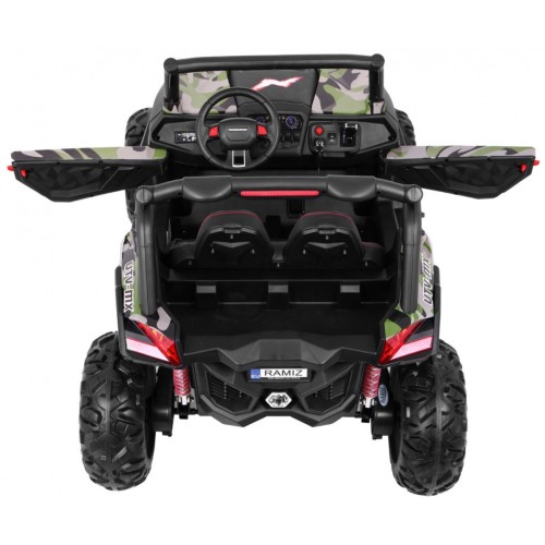 Buggy SuperStar Kids Moro Naped 4x4 dálkový kufr MP3 LED zámek na dveře