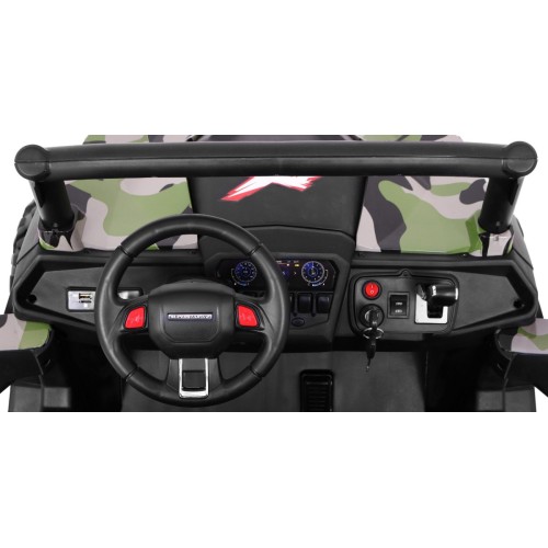 Buggy SuperStar Kids Moro Naped 4x4 dálkový kufr MP3 LED zámek na dveře
