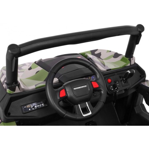 Buggy SuperStar Kids Moro Naped 4x4 dálkový kufr MP3 LED zámek na dveře