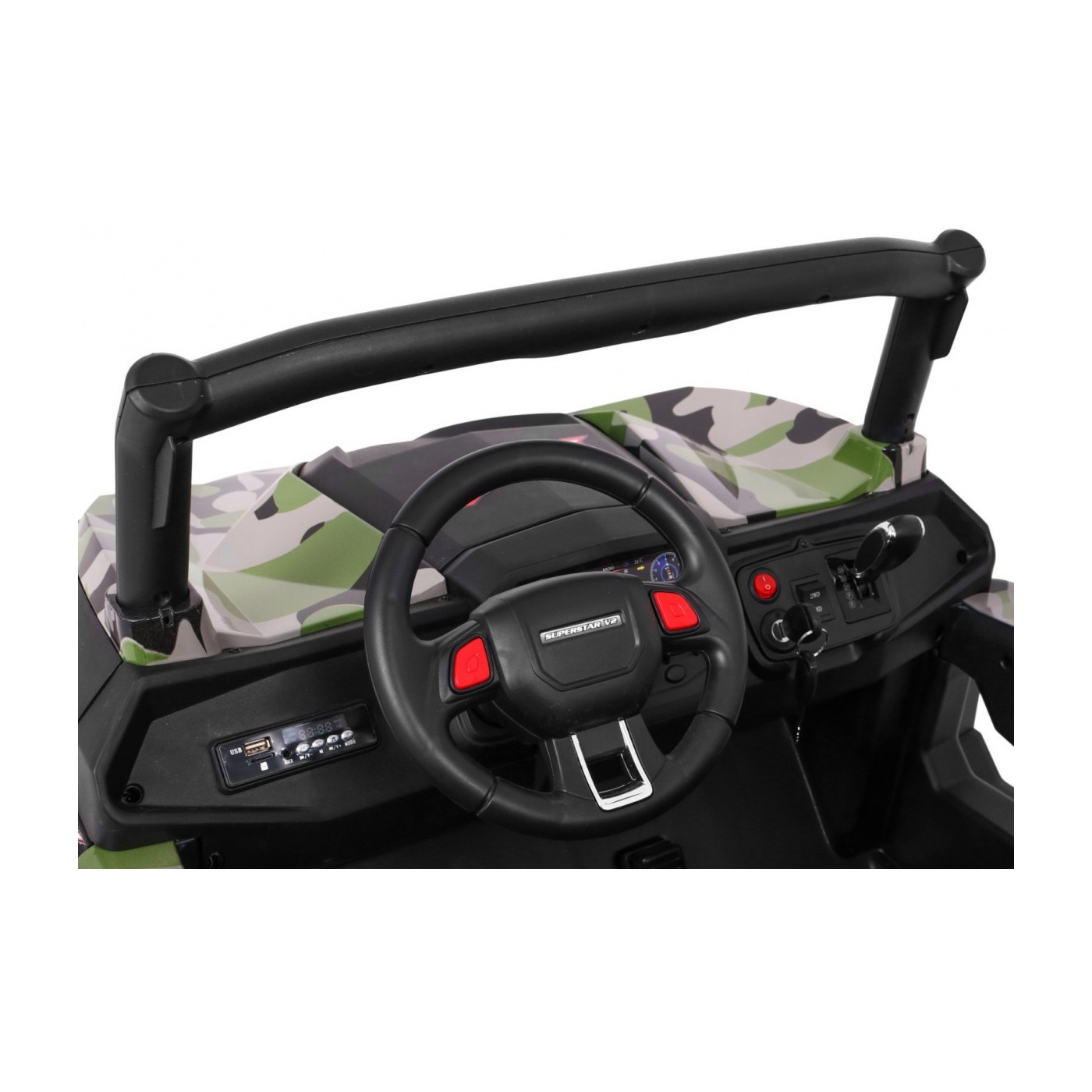 Buggy SuperStar Kids Moro Naped 4x4 dálkový kufr MP3 LED zámek na dveře