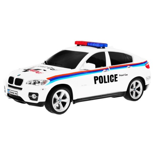 Auto 1 14 R C Licencované rádio auto BMW X6 Policie