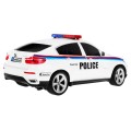 Auto 1 14 R C Licencované rádio auto BMW X6 Policie