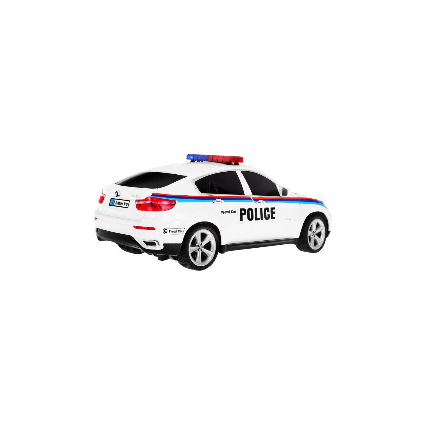 Auto 1 14 R C Licencované rádio auto BMW X6 Policie