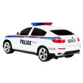 Auto 1 14 R C Licencované rádio auto BMW X6 Policie