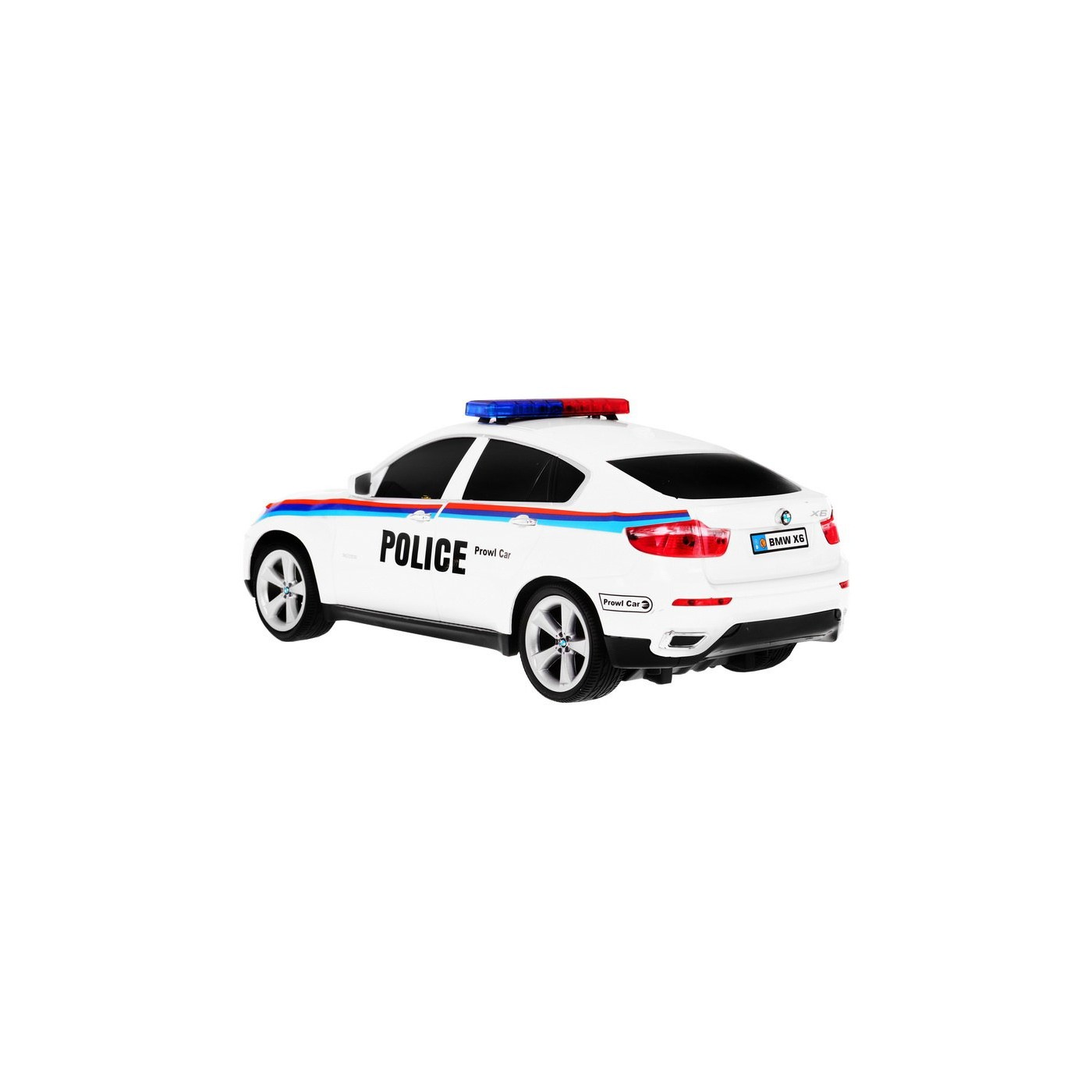 Auto 1 14 R C Licencované rádio auto BMW X6 Policie