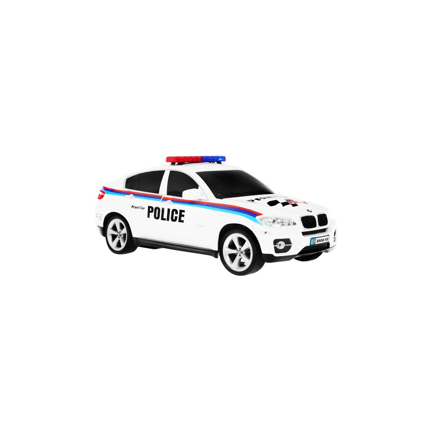 Auto 1 14 R C Licencované rádio auto BMW X6 Policie
