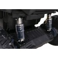 Buggy UTV dětský stan černý dálkový kufr pomalý start EVA MP3 LED