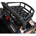 Buggy UTV dětský stan černý dálkový kufr pomalý start EVA MP3 LED