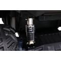 Buggy UTV Dětský stan Červený Dálkový Kufr Pomalý Start EVA MP3 LED
