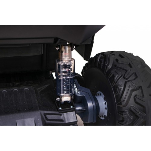 Buggy UTV Dětský stan Zelený Dálkový Kufr Pomalý Start EVA MP3 LED