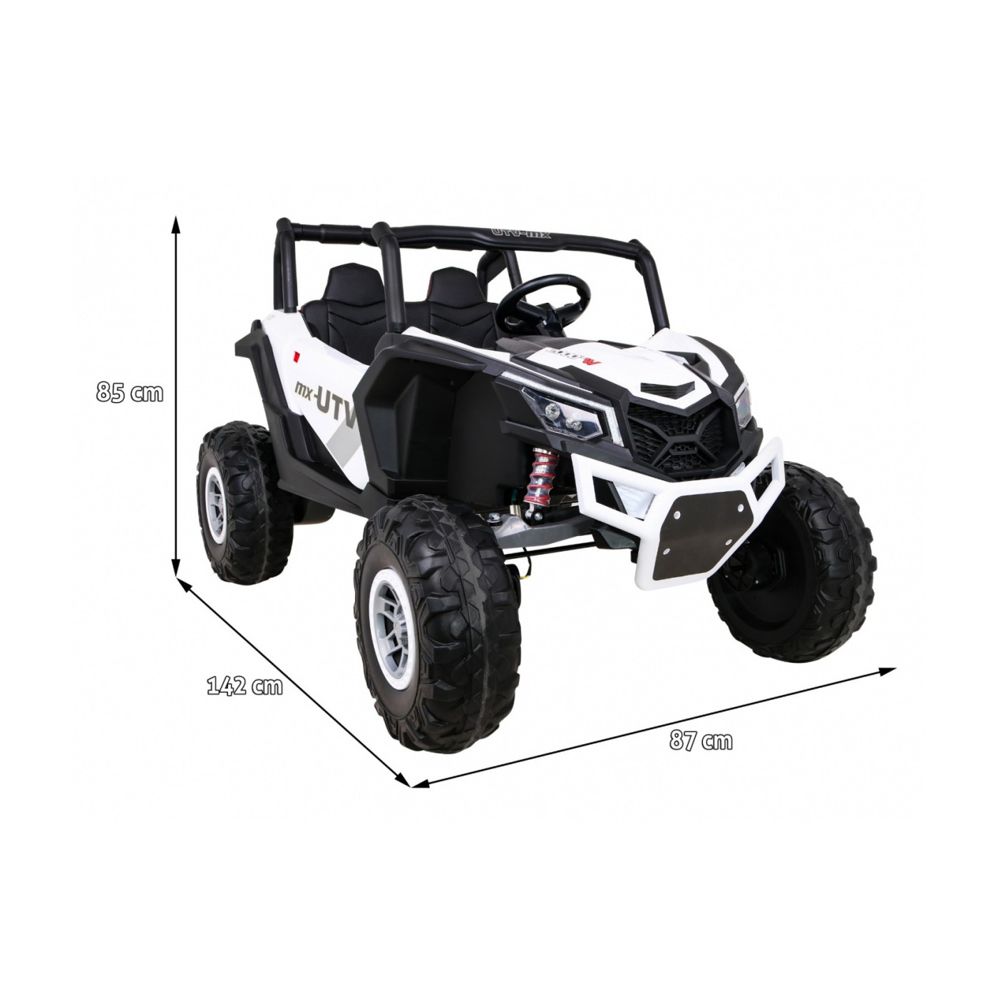 Vozidlo Buggy UTV-MX bílé
