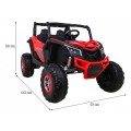 Buggy UTV-MX červená