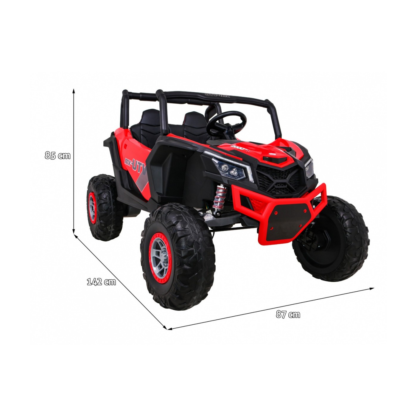 Buggy UTV-MX červená