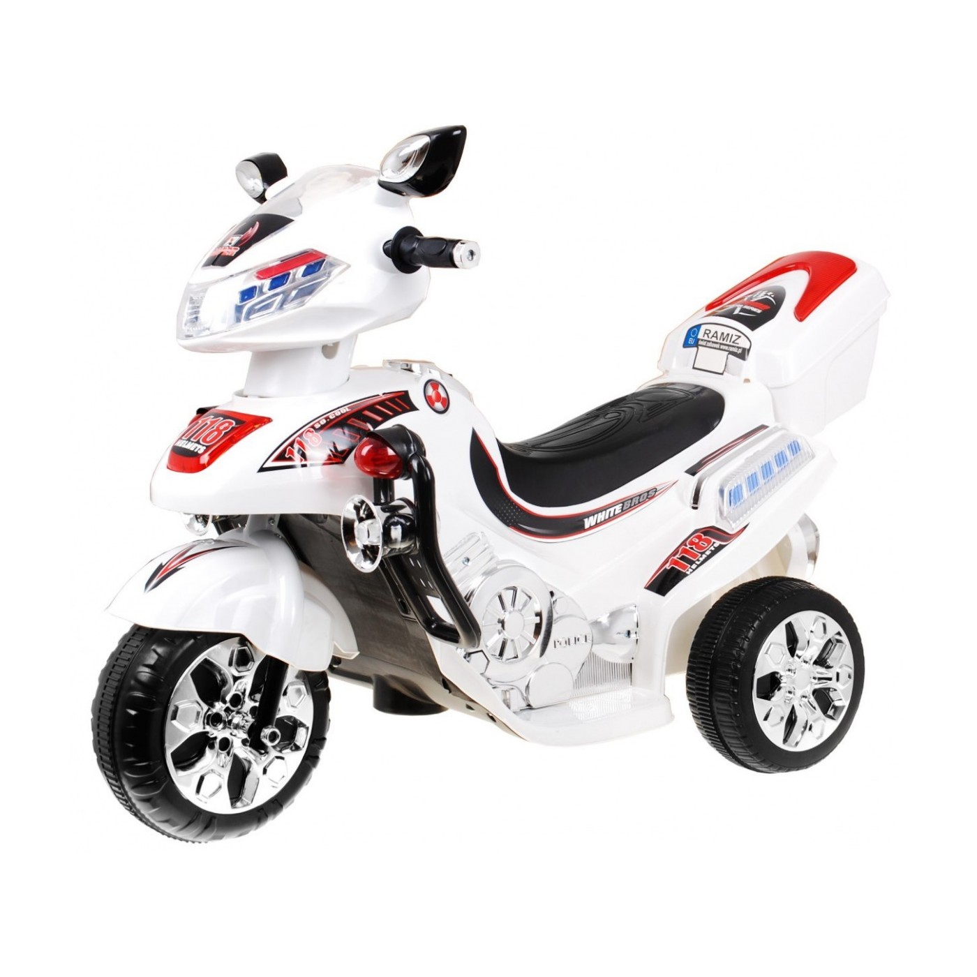 Vozidlo C031 Motocykl Bílá