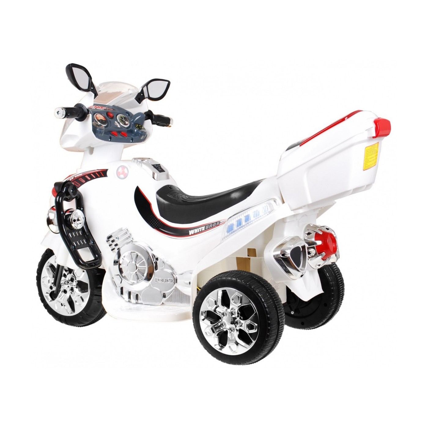 Vozidlo C031 Motocykl Bílá