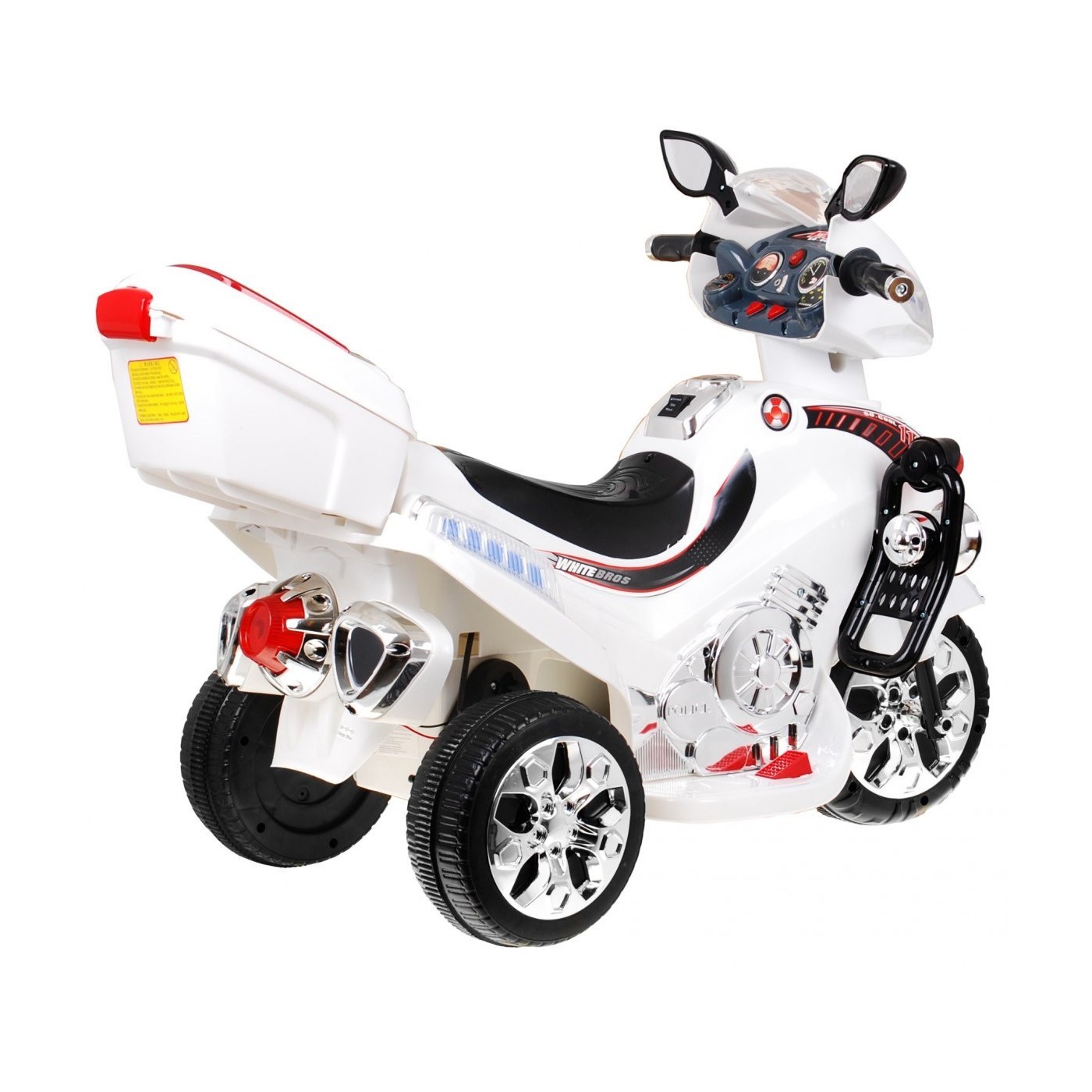 Vozidlo C031 Motocykl Bílá