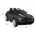Chevrolet Camaro 2SS Bateriově napájené černé dálkové ovládání EVA kola Pomalý start Zvuky světla
