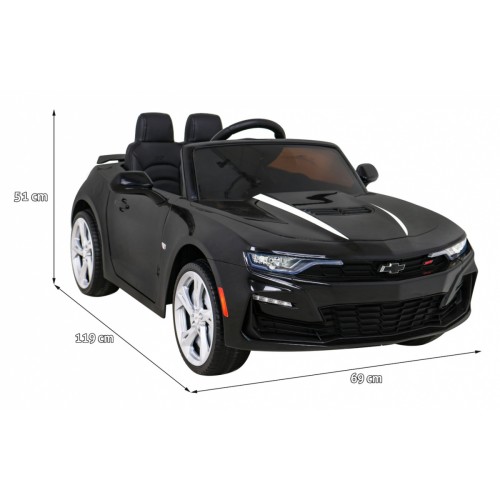 Chevrolet Camaro 2SS Bateriově napájené černé dálkové ovládání EVA kola Pomalý start Zvuky světla