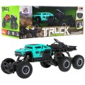 Pásový nákladní vůz Monster Kids 8+ Dálkové ovládání Model 1:18 Terénní vozidlo