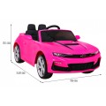 Růžové dálkové ovládání baterie Chevrolet Camaro 2SS EVA kola pomalý start ozvěny světla