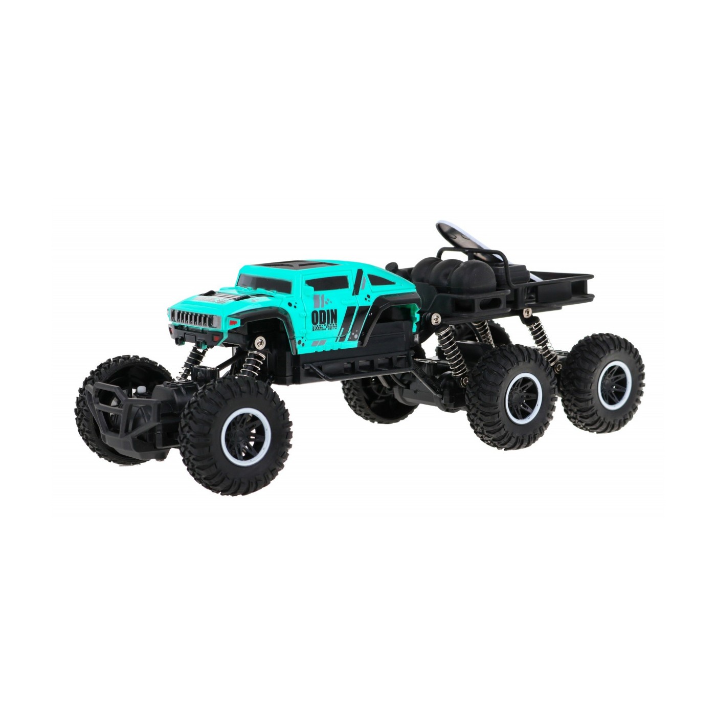 Pásový nákladní vůz Monster Kids 8+ Dálkové ovládání Model 1:18 Terénní vozidlo
