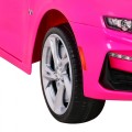 Růžové dálkové ovládání baterie Chevrolet Camaro 2SS EVA kola pomalý start ozvěny světla