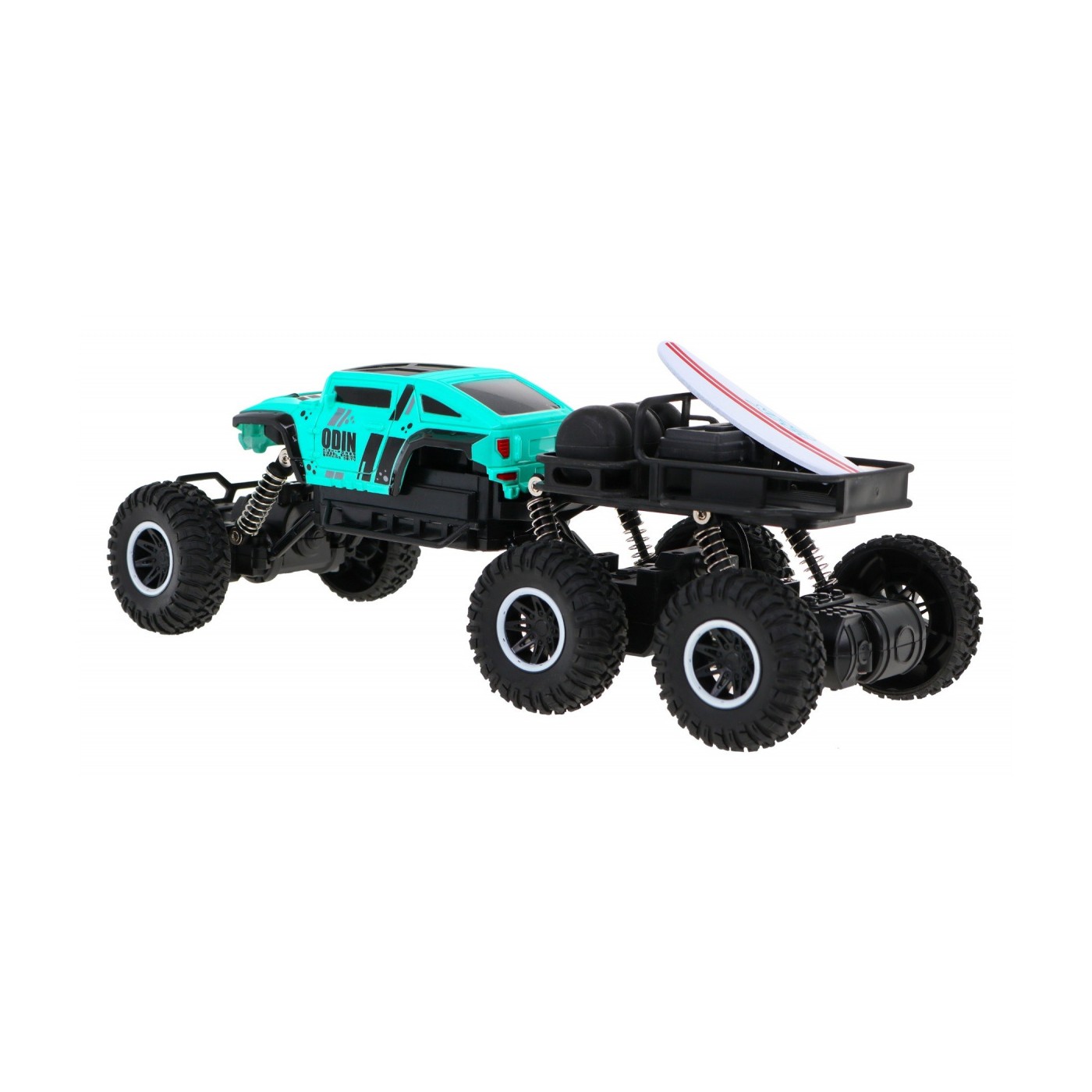 Pásový nákladní vůz Monster Kids 8+ Dálkové ovládání Model 1:18 Terénní vozidlo