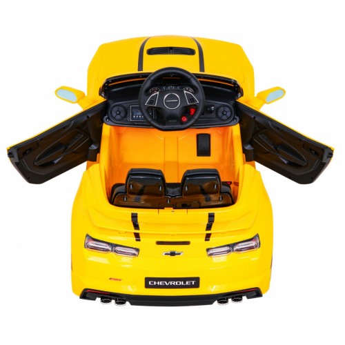 Žluté dálkové ovládání baterie Chevrolet Camaro 2SS EVA Wheels Slow Start Light Sounds
