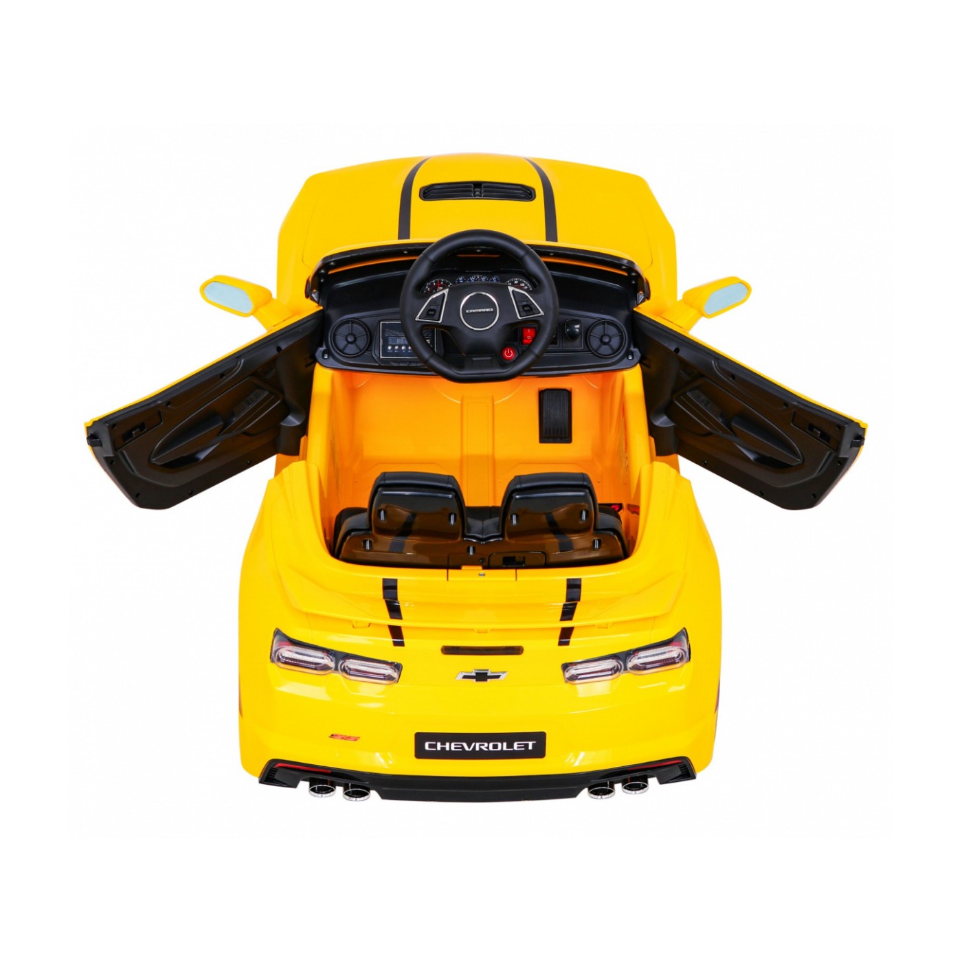 Žluté dálkové ovládání baterie Chevrolet Camaro 2SS EVA Wheels Slow Start Light Sounds