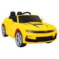 Žluté dálkové ovládání baterie Chevrolet Camaro 2SS EVA Wheels Slow Start Light Sounds