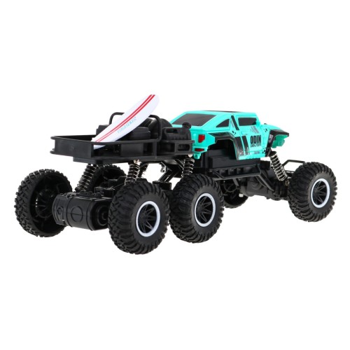 Pásový nákladní vůz Monster Kids 8+ Dálkové ovládání Model 1:18 Terénní vozidlo
