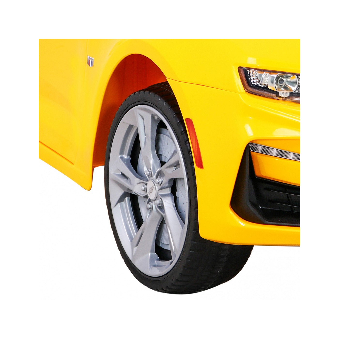 Žluté dálkové ovládání baterie Chevrolet Camaro 2SS EVA Wheels Slow Start Light Sounds