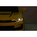 Žluté dálkové ovládání baterie Chevrolet Camaro 2SS EVA Wheels Slow Start Light Sounds
