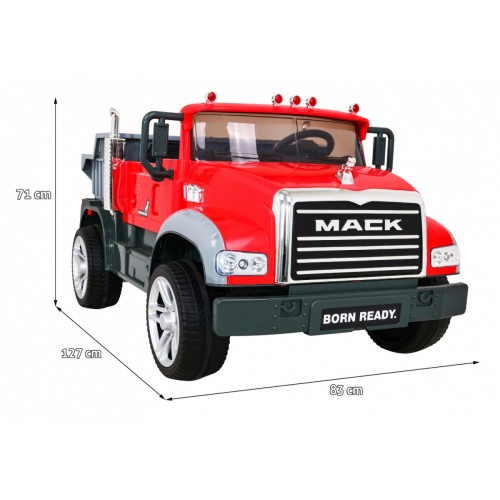 Vozidlo Truck MACK červené