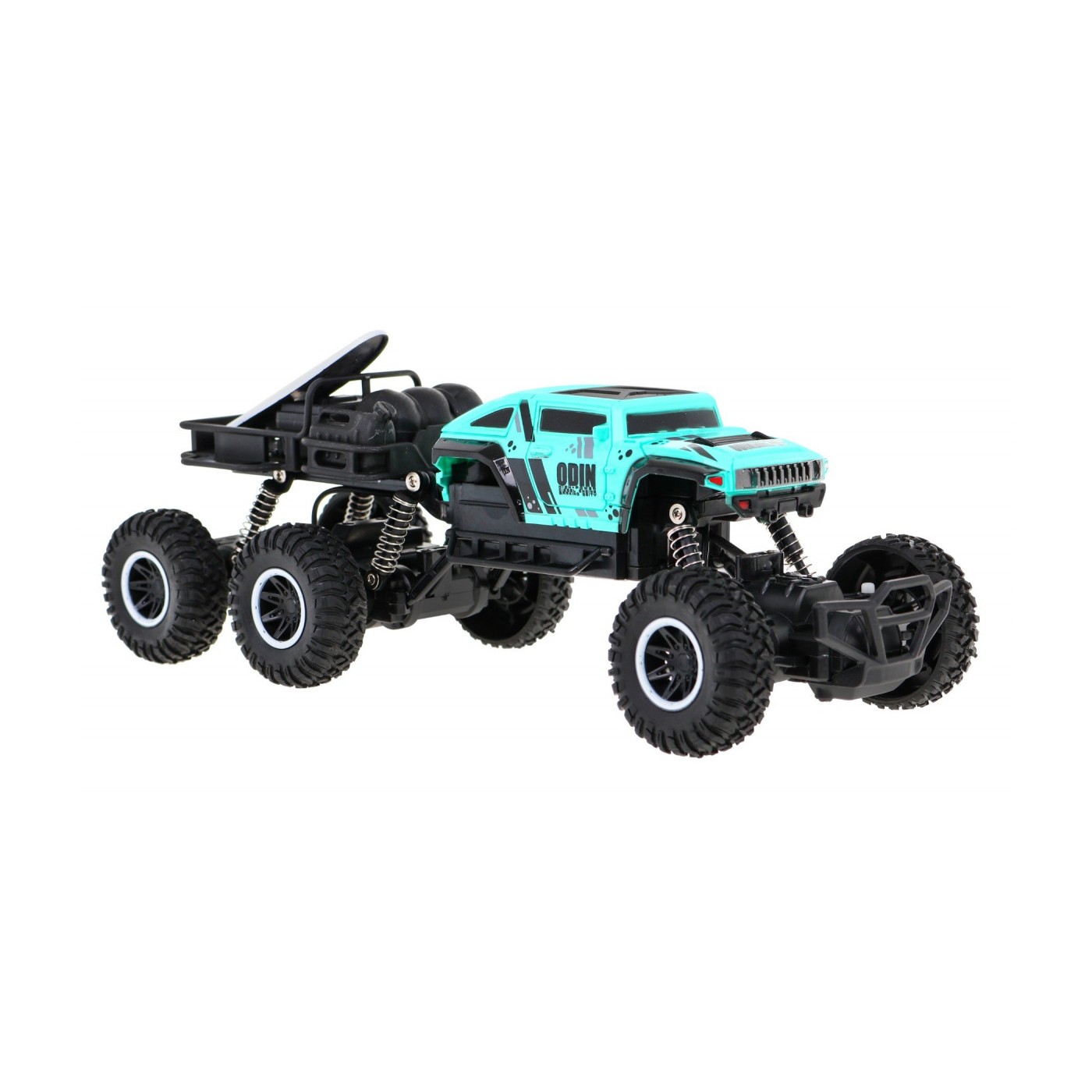 Pásový nákladní vůz Monster Kids 8+ Dálkové ovládání Model 1:18 Terénní vozidlo