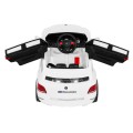 Autko City Rider Kids bílé dálkové nastavení volantu pomalý start MP3 USB LED