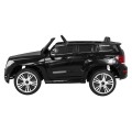 Autko City Rider Kids černé dálkové nastavení volantu pomalý start MP3 USB LED