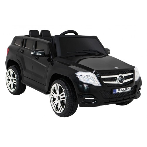 Autko City Rider Kids černé dálkové nastavení volantu pomalý start MP3 USB LED