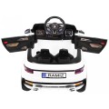 Autko Rapid Racer Electric Kids bílá + dálkové ovládání + pomalý start + EVA + MP3 LED