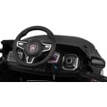 Autko Rapid Racer Electric Kids černá + dálkové ovládání + pomalý start + EVA + MP3 LED